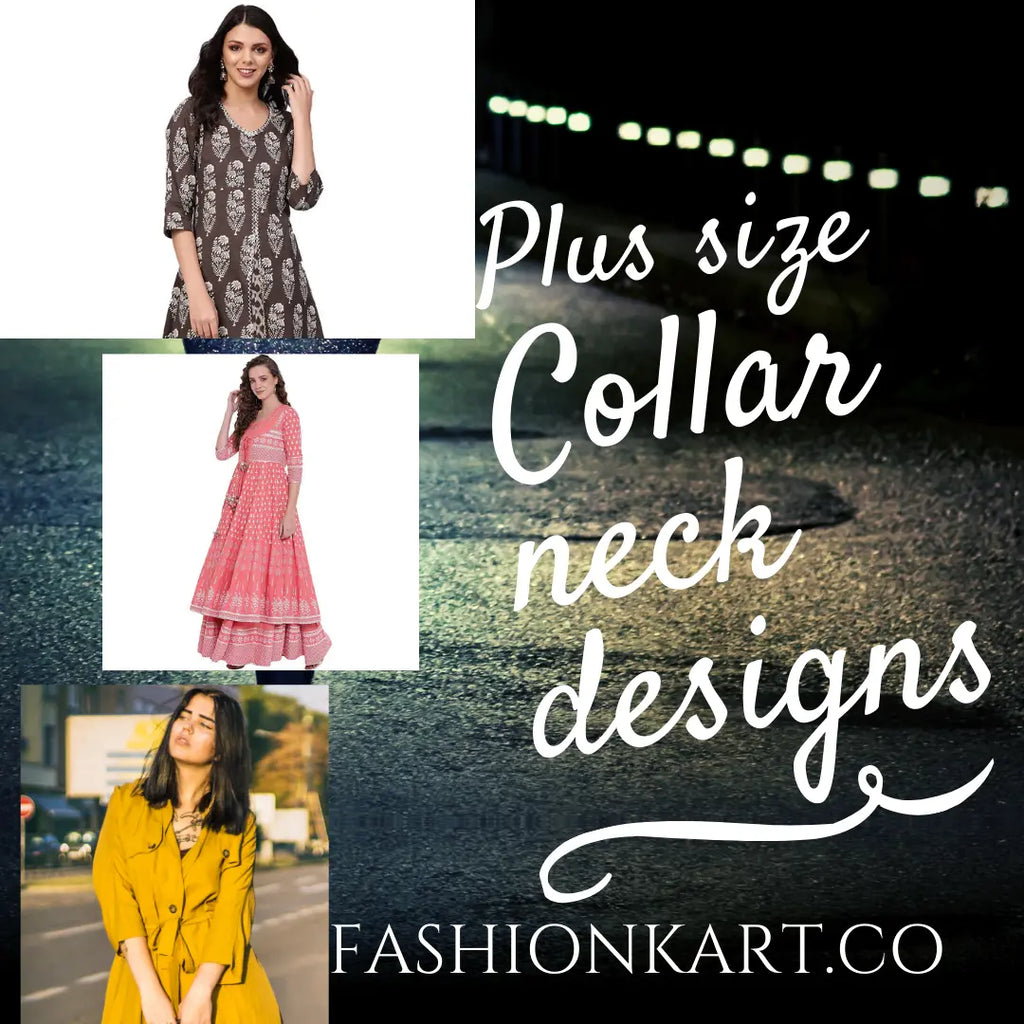 20 Collar Designs for Plus Size Kurtis