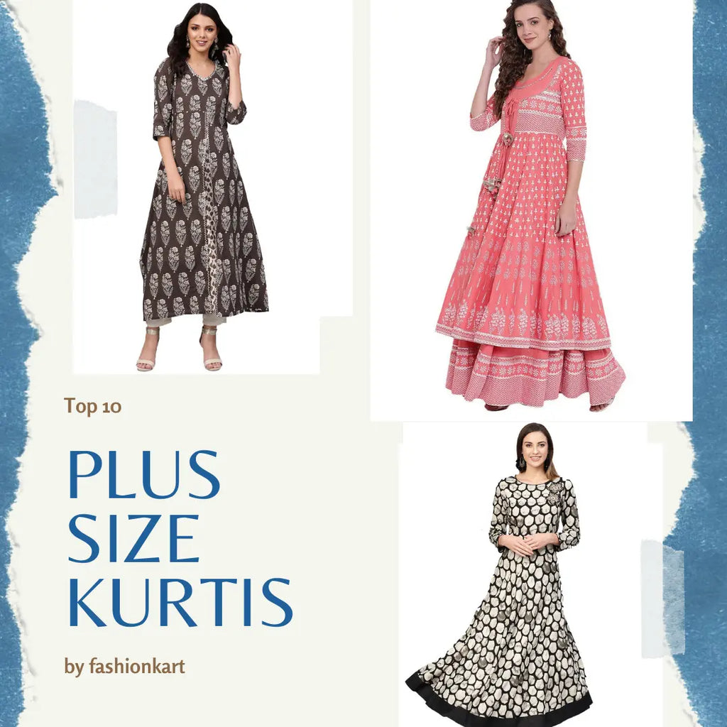 Flaunt Your Style with Top 10 Plus Size Kurtis