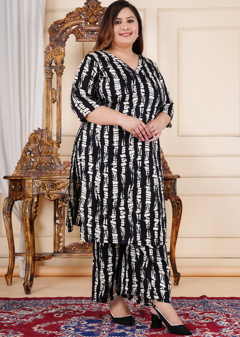 Designer Black Coord Set