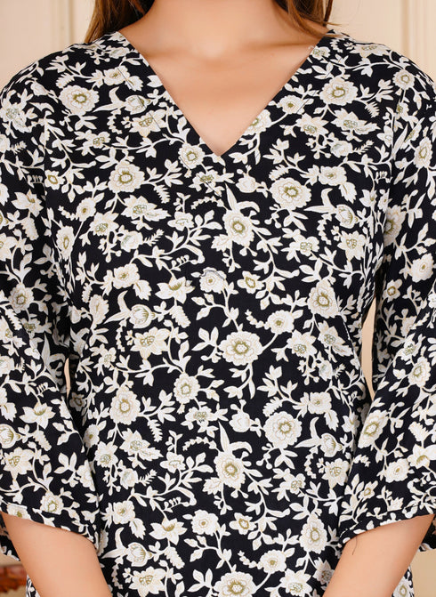 Pretty Black Coord Set