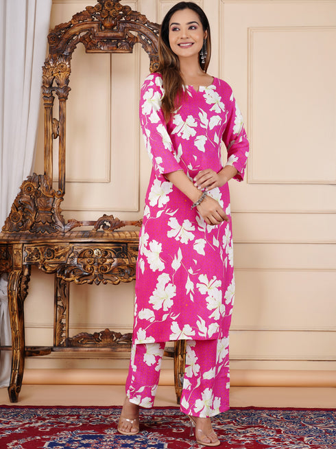 Pretty Pink Floral Coord Set