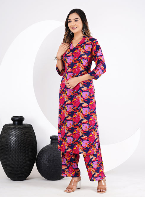 Designer Printed Floral Coord Set