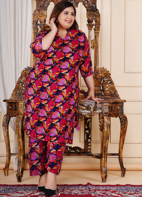 Designer Printed Floral Coord Set
