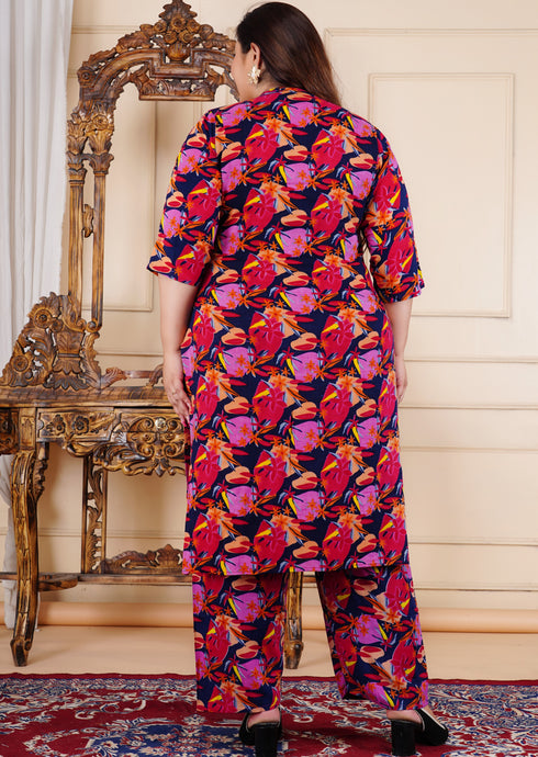 Designer Printed Floral Coord Set