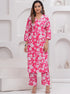Pure COTTON Pink Floral print Co-ord set