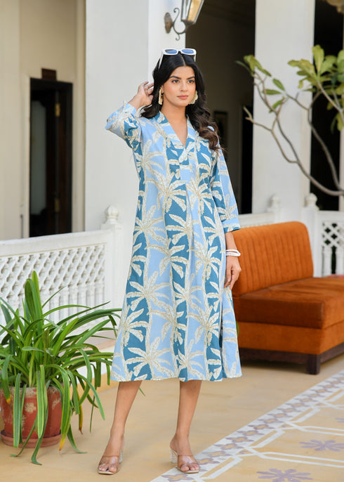 Designer A-Line dress