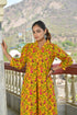 Designer Mustard Yellow Dress