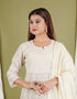 Embroidered Chikankurti Kurti